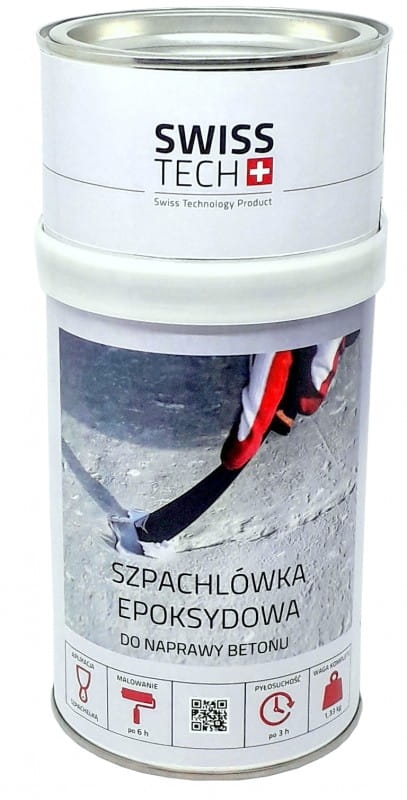 SWISS TECH SZPACHLÓWKA EPOKSYDOWA DO BETONU 1,33kg