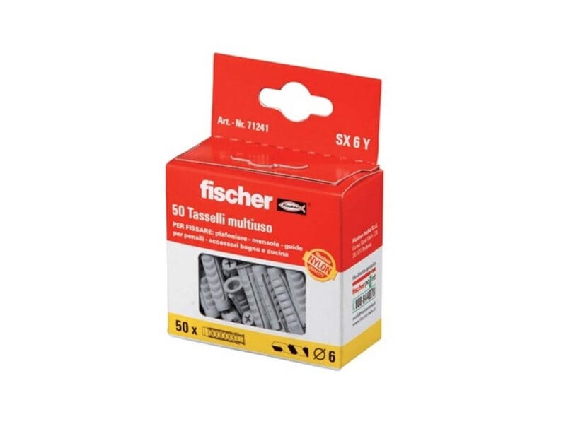 Kołek rozporowy Fischer SX 6 Y dybel 71241