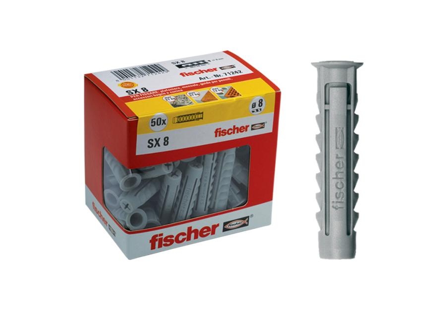 Kołek koszulka Fischer SX 8 Y 50szt dybel 71242