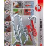 Kołek z hakiem Fischer Duopower 8x40 RH K NV 535003