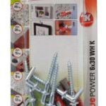 Kołek z hakiem Fischer Duopower 6x30 WH K NV 535000