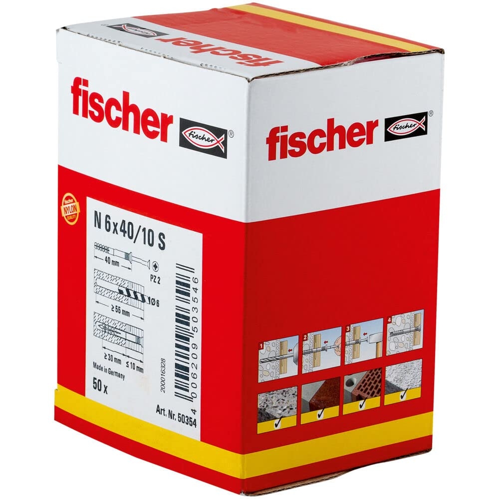 Fischer kołek wbijany N 6x40 50 szt 50354