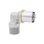 Kształtka zaprasowana kolano wkrętne 16x1/2"GZ Duro System