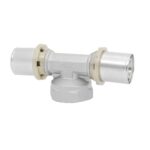 Kształtka zaprasowana trójnik nakrętny 16x1/2"GW Duro System