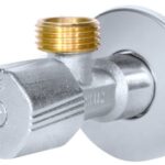 Zawór kątowy grzybkowy 1/2"x3/4" Duro Twist