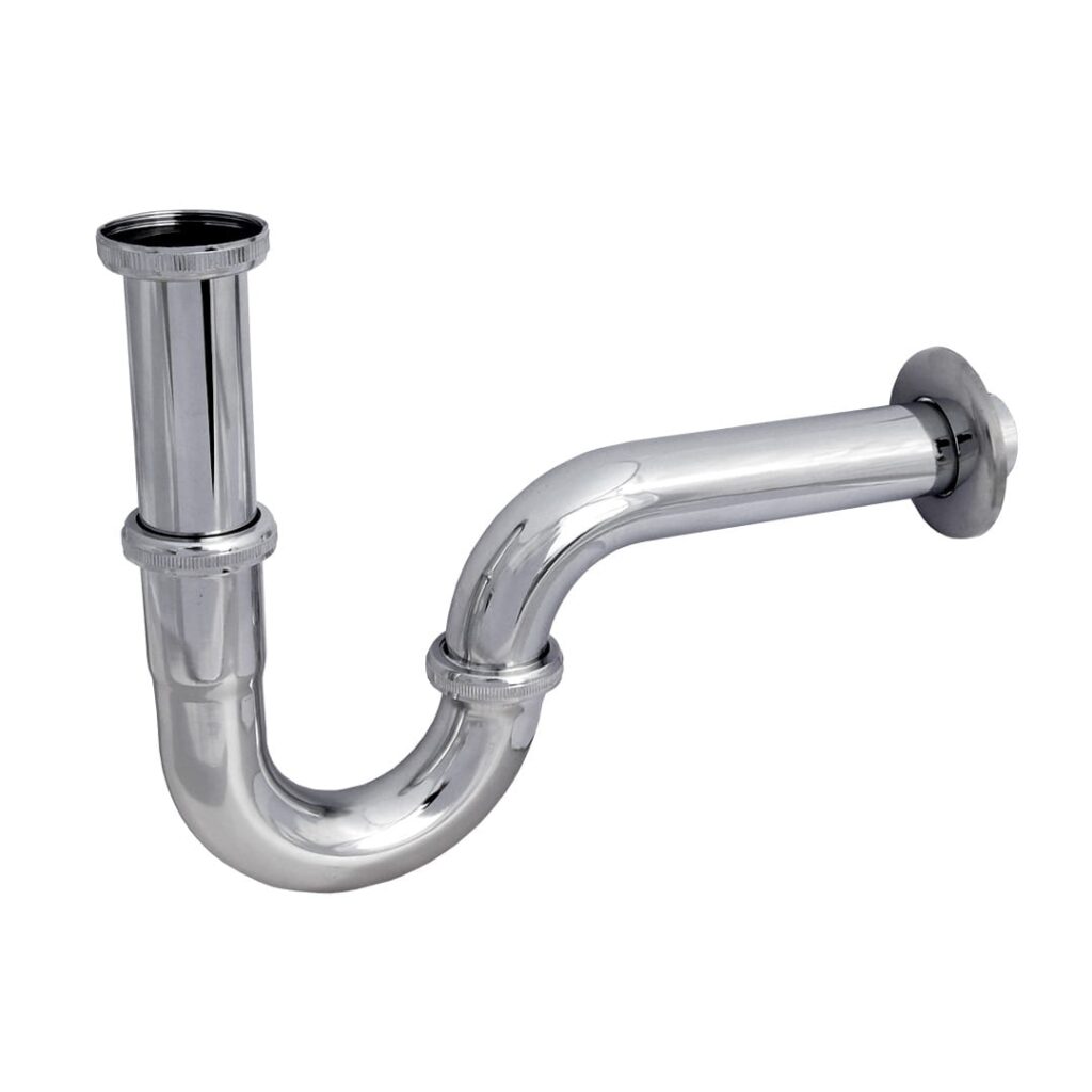 Półsyfon rurowy umywalka-bidet-1 1/4"x32 Chrom Crudo