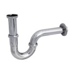 Półsyfon rurowy umywalka-bidet-1 1/4"x32 Chrom Crudo