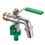 Zawór kulowy czerpalny 3/4"x3/4" z szybkozłączem Calido Ogród