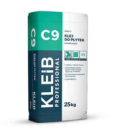 Kleib C9 klej do płytek 25kg