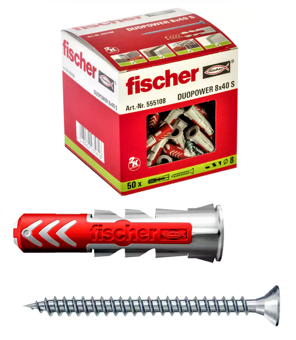 Kołek Fischer Duopower 8x40 S 555108 50 szt