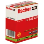 Kołek uniwersalny Fischer FU 6x35 S/20 25 szt 53262