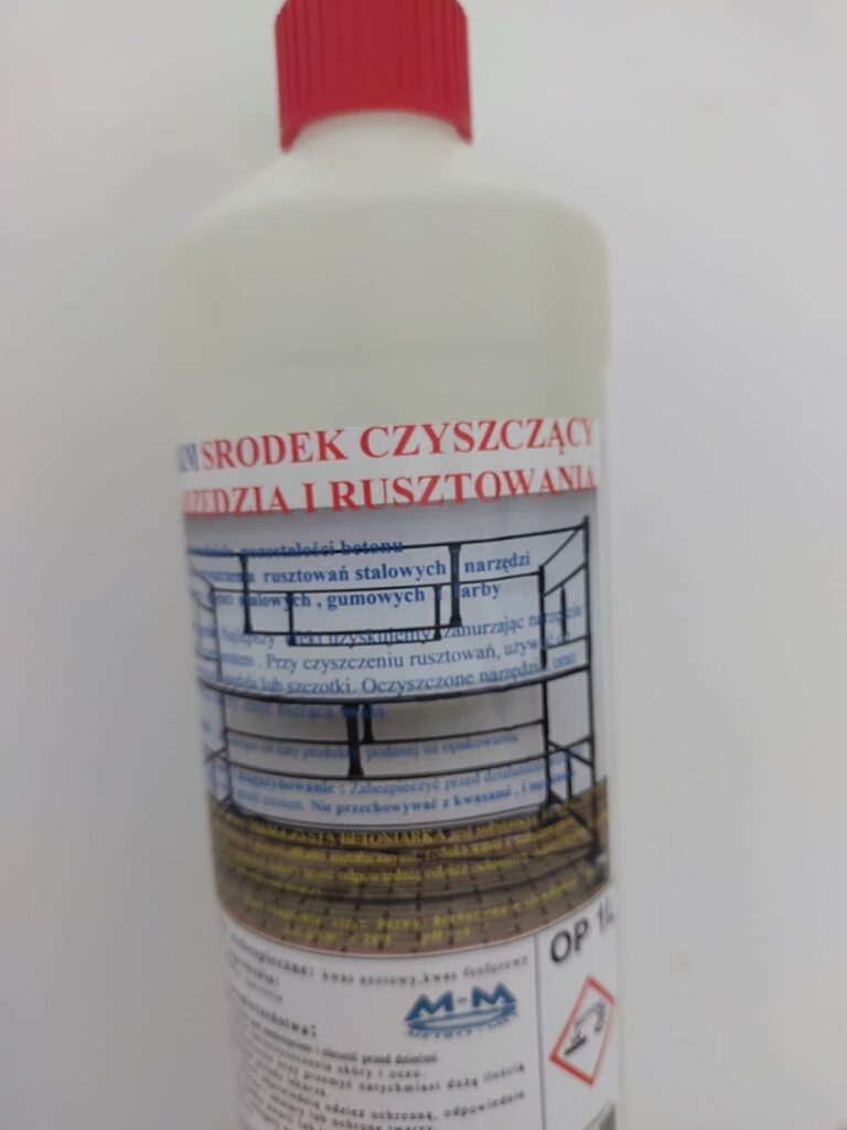 M&M Środek czyszczący rusztowania i narzędzia 1L