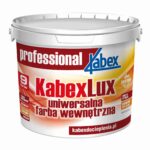 Dyspersyjna farba nawierzchniowa do wnętrz Kabex Lux 9L