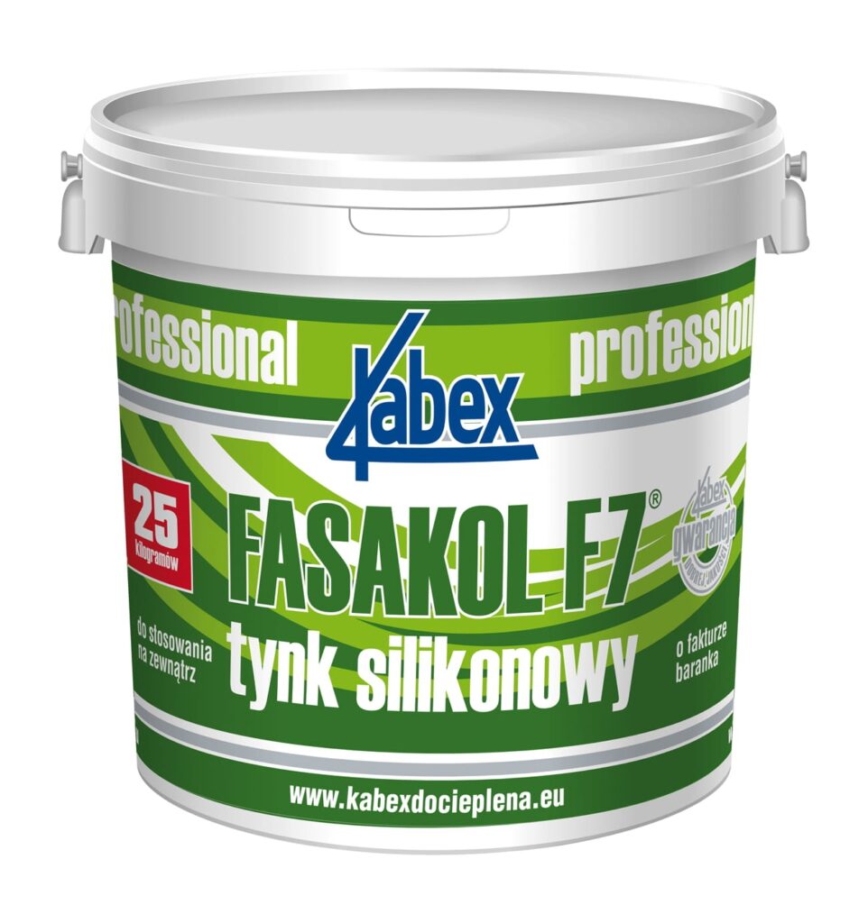 Tynk silikonowy Kabex Fasakol F7 25kg