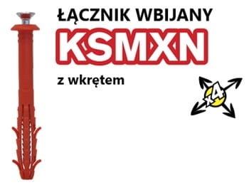 ASF Kołek wbijany KSMXN  6x35/K/F 12 szt opk