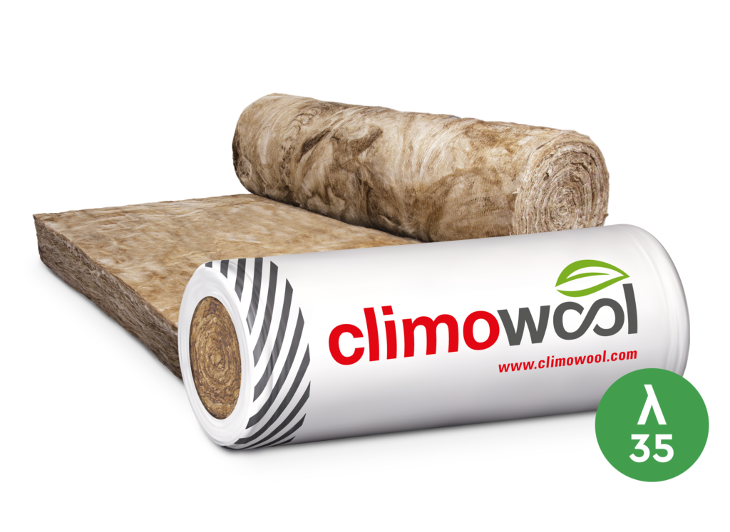 Wełna szklana Climowool DF 35 0,035  5cm 12,96 m2