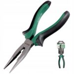 Szczypce wydłużone proste 200mm Stalco S-14038