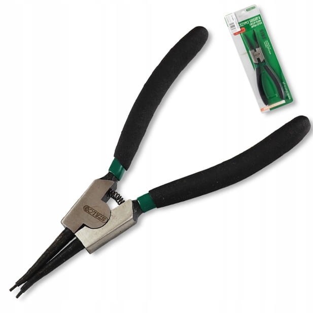Szczypce seeger'a zewnętrzne proste 180mm Stalco S-14443
