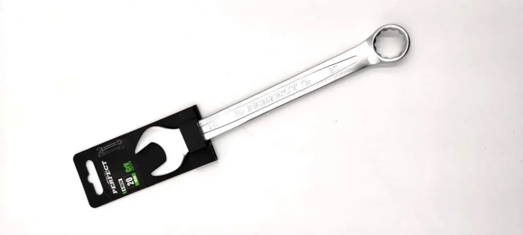 Klucz płasko-oczkowy polerowany 20mm Stalco S-76720