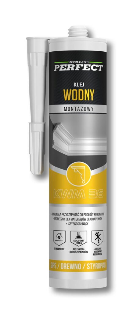 Klej wodny montażowy 280ML Stalco S-64836