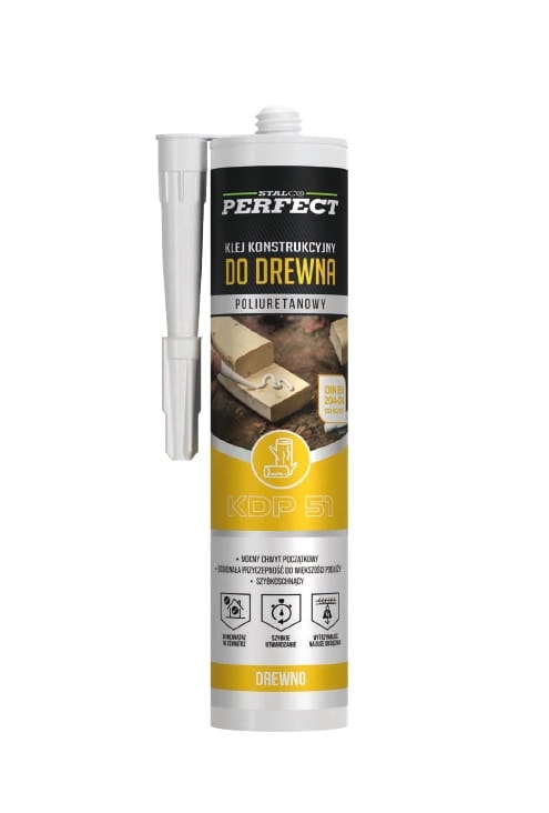 Klej konstrukcyjny do drewna 280 ml Stalco S-64851