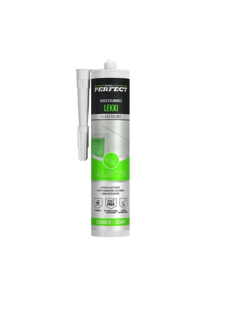Uszczelniacz lekki elastyczny 280 ml Stalco S-64773
