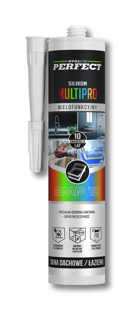Silikon neutralny multi-pro beżowy 280 ml Stalco S-64812