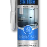 Silikon sanitarny neutralny bezbarwny 280 ml Stalco S-64800