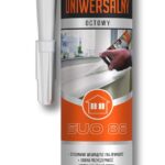 Silikon uniwersalny octowy bezbarwny 280 ml Stalco S-64788