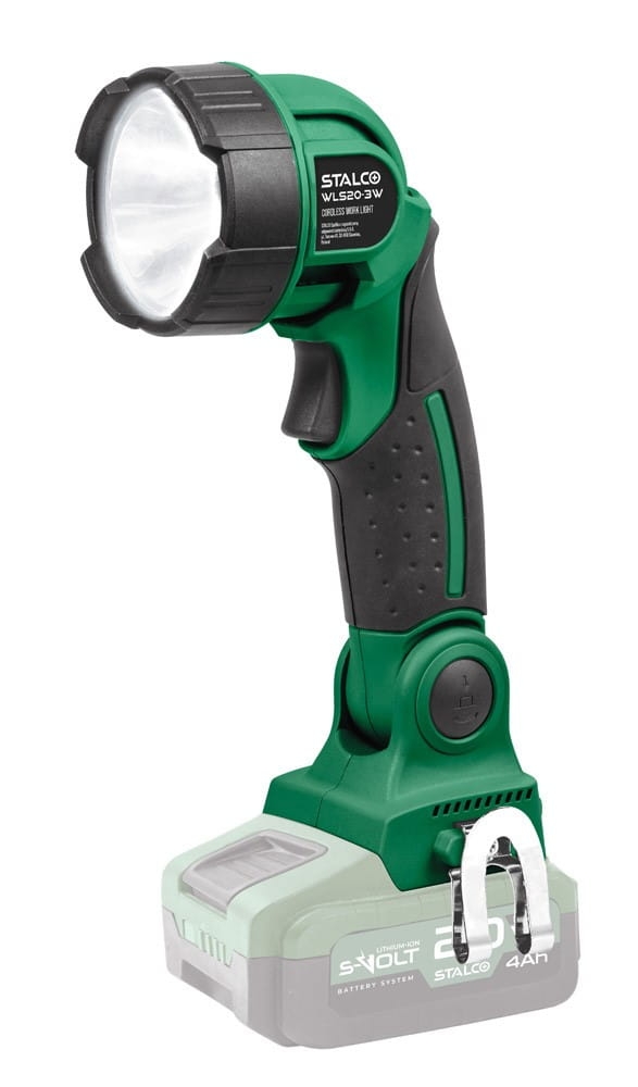 Lampa robocza LS20-3W  body 20V S-Volt Stalco S-97351
