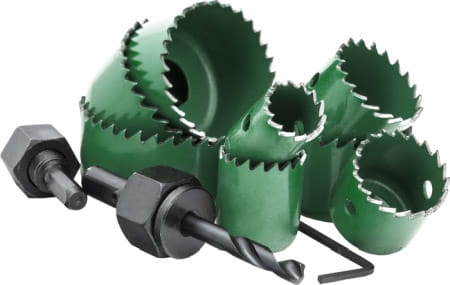 Otwornica do drewna 19 - 63 mm 11el  Stalco S-27911