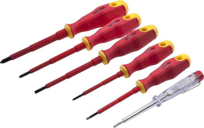 Wkrętaki Elektrotechniczne 6 El. STALCO PREMIUM S-12445