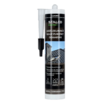 Uszczelniacz kauczukowy dekarski bezbarwny 280ml Stalco S081464831