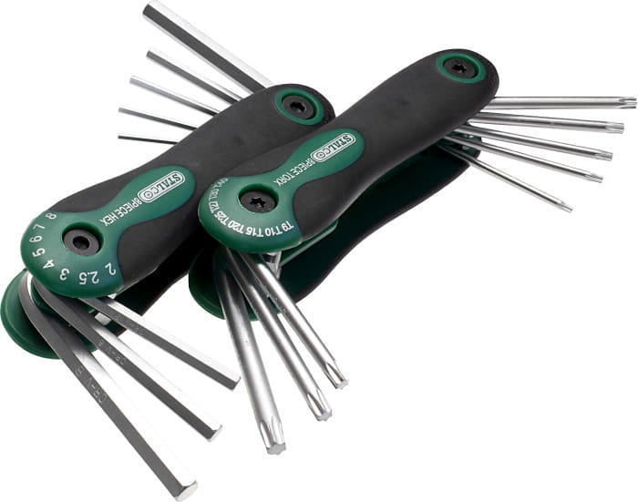 Zestaw kluczy TORX I HEX  8 el. Stalco S-48321