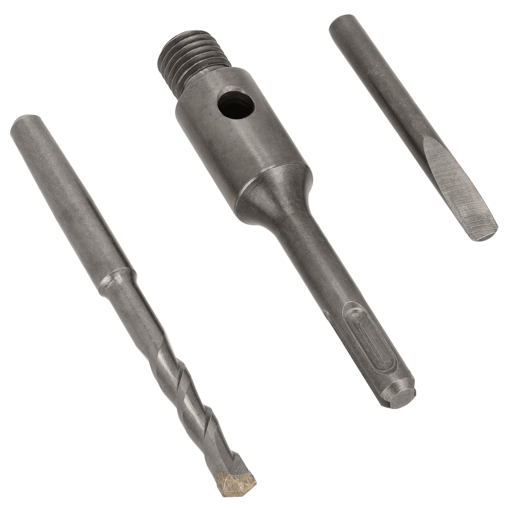 ADAPTER HEX 100MM +WIERTŁO Centrujące Stalco S-70803
