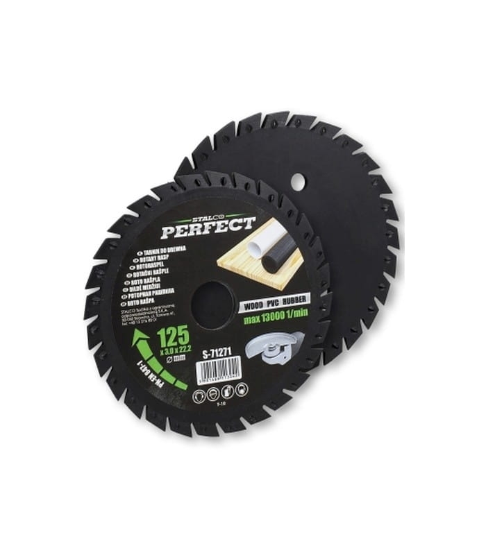 Tarnik piła do szlifierki kątowej 125x3,0x22,2 Stalco S-71271