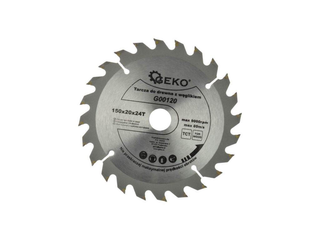 Geko Tarcza do drewna 150x20 Z24 G00120