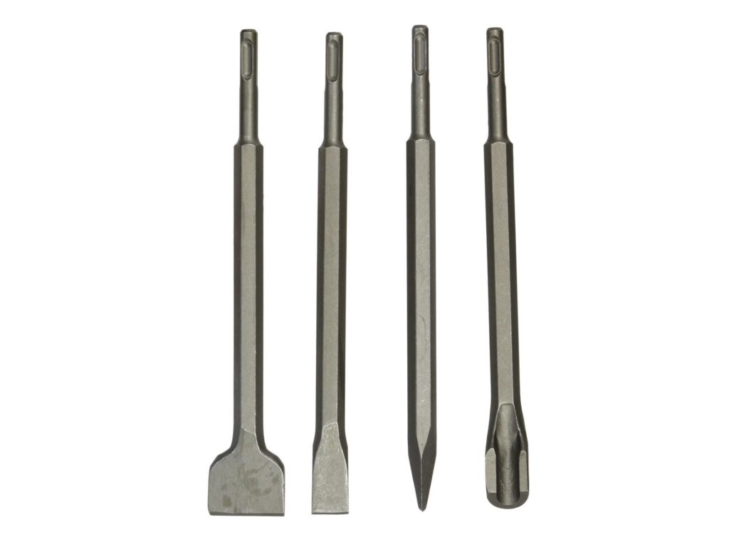 Geko Komplet dłut 4el.SDS PLUS 14/250 G40011