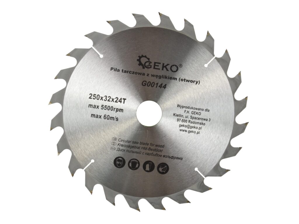 Geko Tarcza do drewna 250x32 Z24 G00144
