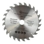 Geko Tarcza do drewna 250x32 Z24 G00144