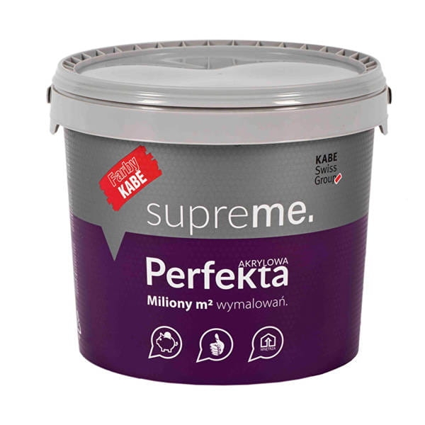 Farba akrylowa KABE Perfekta  3L