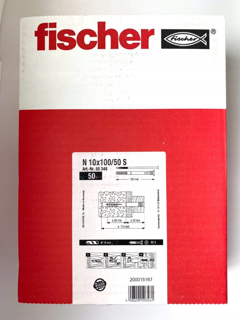 Kołek wbijany Fischer N 10 x 100  50346 10 mm 50 szt