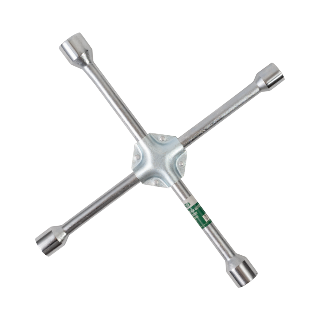 Klucz do kół krzyżowy 17, 19, 21, 23 mm Stalco S-48412