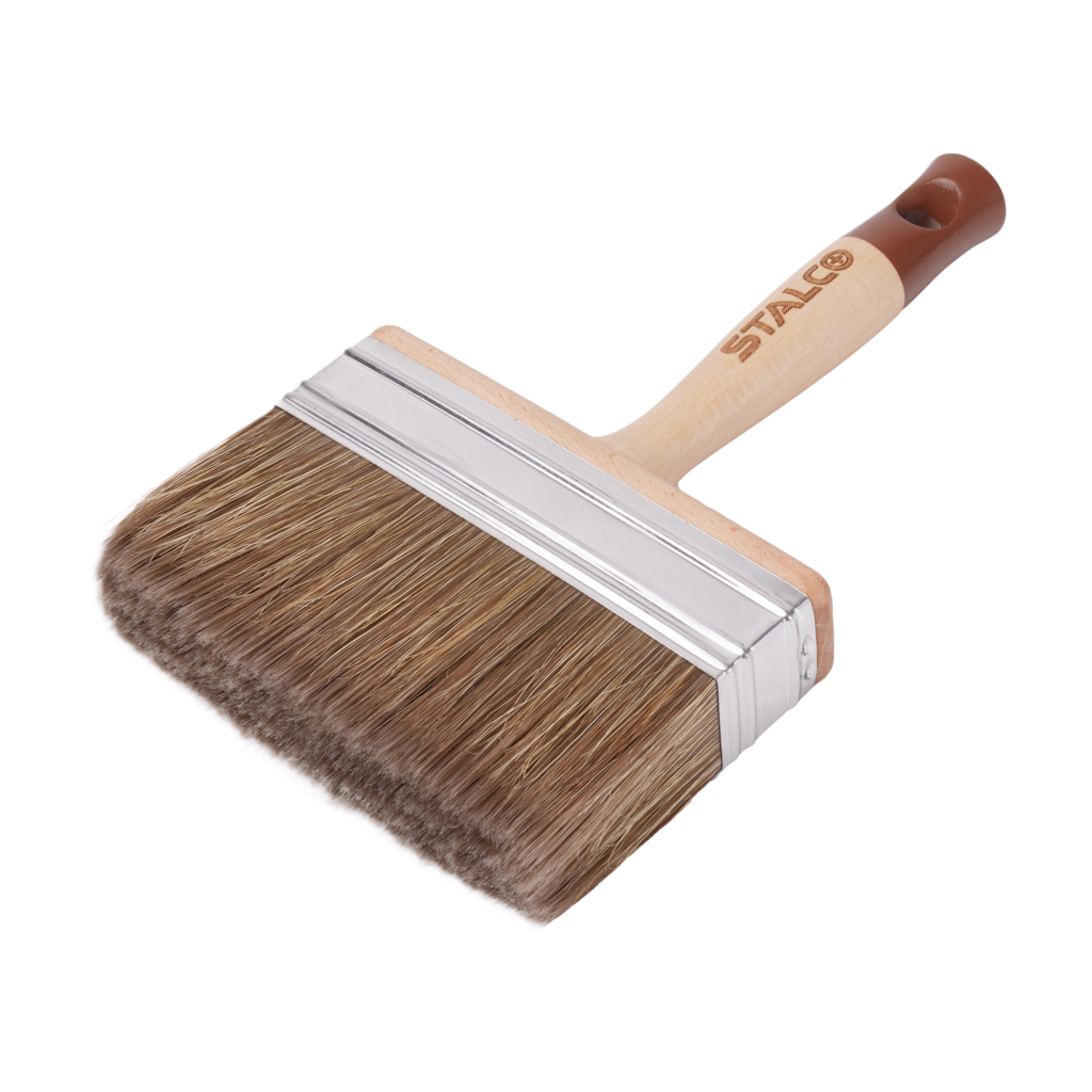 Pędzel tapetowy WOOD 130mm Stalco S-39014