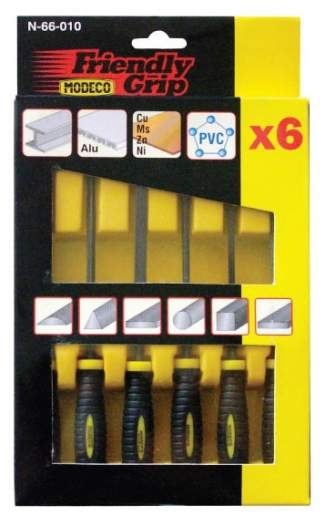 Pilniki precyzyjne kpl 6szt. MN-66-010