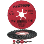 Tarcza szlifierska ceramiczna 127 mm G60 Stalco S-71690