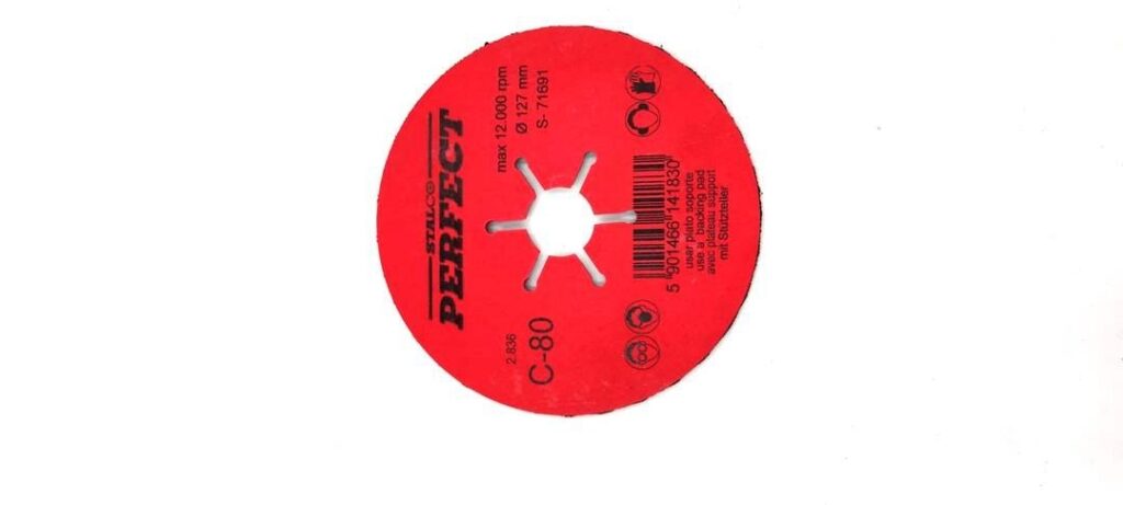 Tarcza szlifierska ceramiczna 127 mm G80 Stalco S-71691
