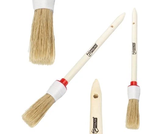 Pędzel okrągły drewniana rączka 2/20mm Polax 08-001