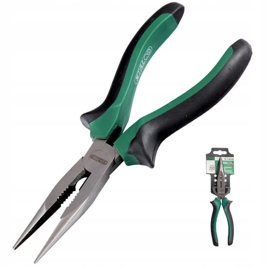 Szczypce wydłużone 160mm proste Stalco S-14036
